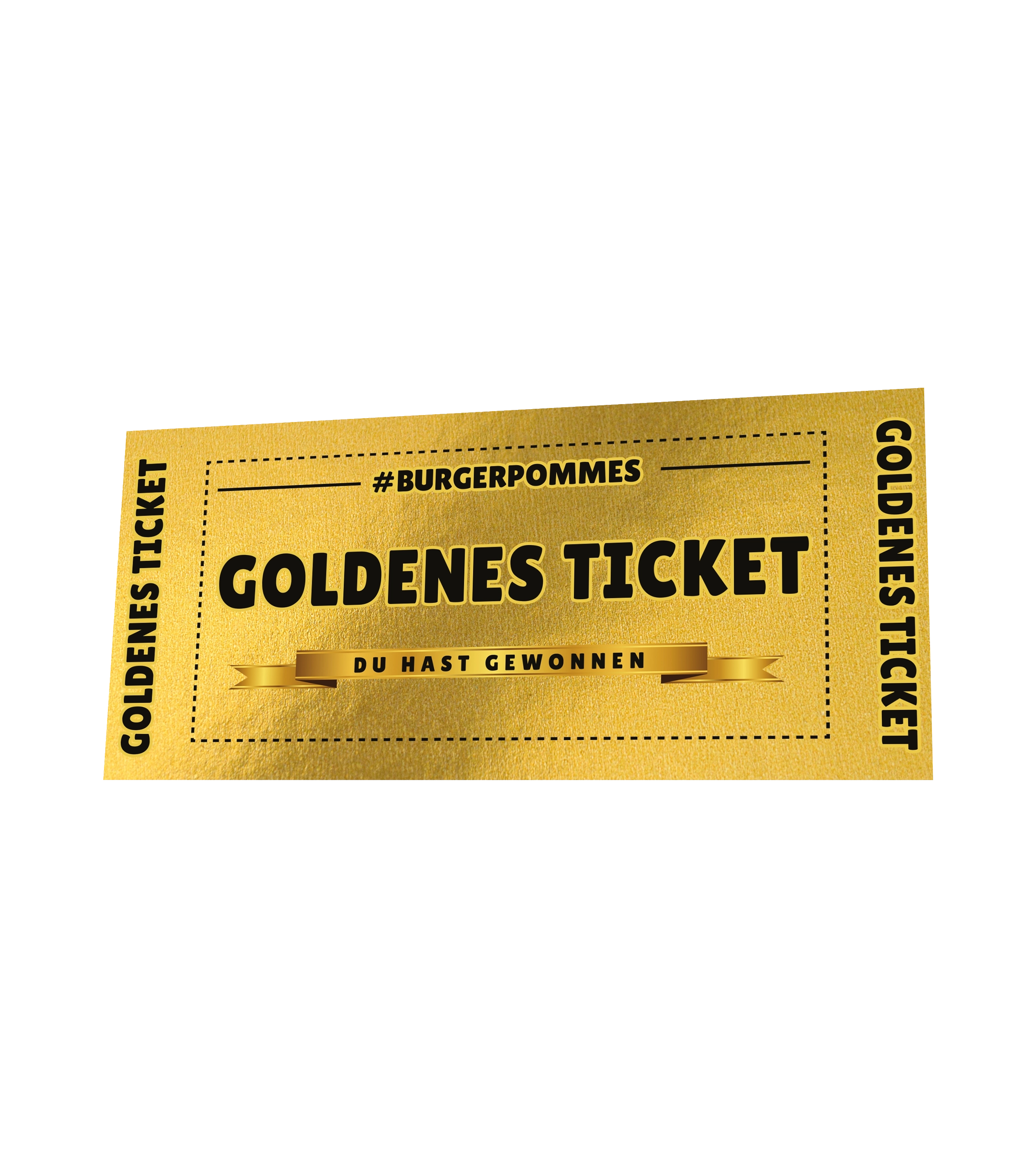 #BURGERPOMMES Disstrack Bundle - T-Shirt + Disstrack CD + Schal + Autogrammkarte + Chance auf das goldene Ticket