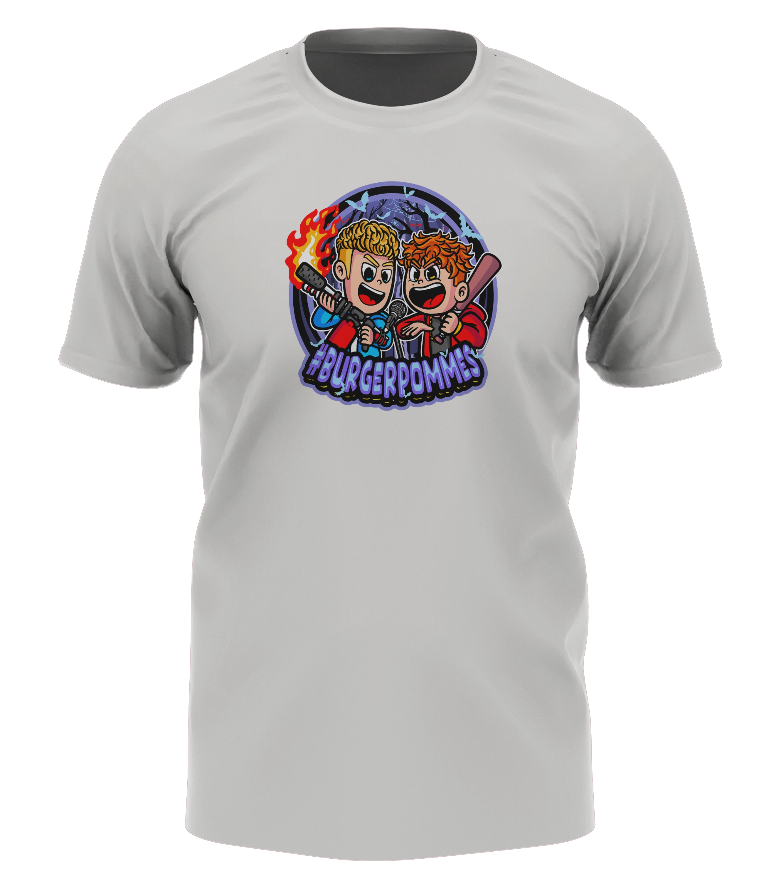 #BURGERPOMMES Disstrack Bundle - T-Shirt + Disstrack CD + Schal + Autogrammkarte + Chance auf das goldene Ticket