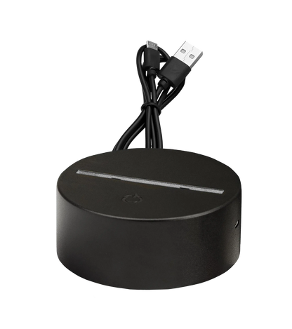 #BURGERPOMMES 3D LED Lampe