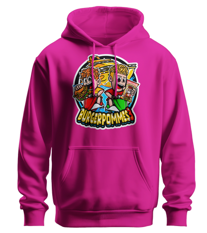 #BURGERPOMMES 3 Bundle - Hoodie + Sonnenbrille + Drink + Poster + CD + Autogrammkarte + 3 von 9 zufälligen Gegenständen