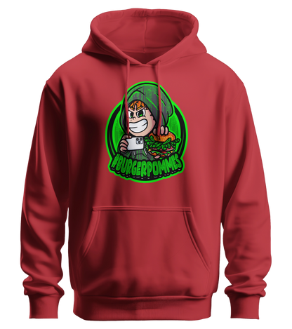 #BURGERPOMMES Hacker Mystery Bundle  - Hoodie + Autogrammkarte + Mystery Brainrot Plushi + 4 Mystery Beilagen