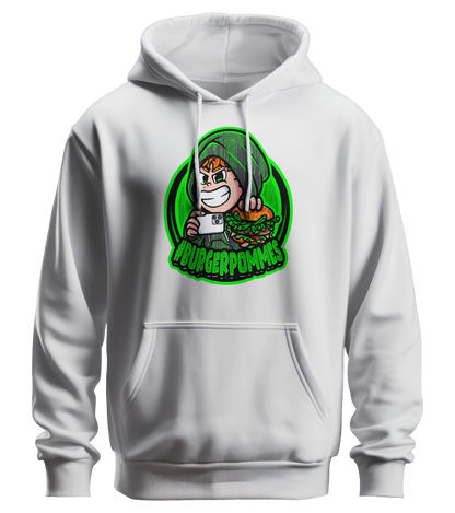 #BURGERPOMMES Hacker Mystery Bundle  - Hoodie + Autogrammkarte + Mystery Brainrot Plushi + 4 Mystery Beilagen