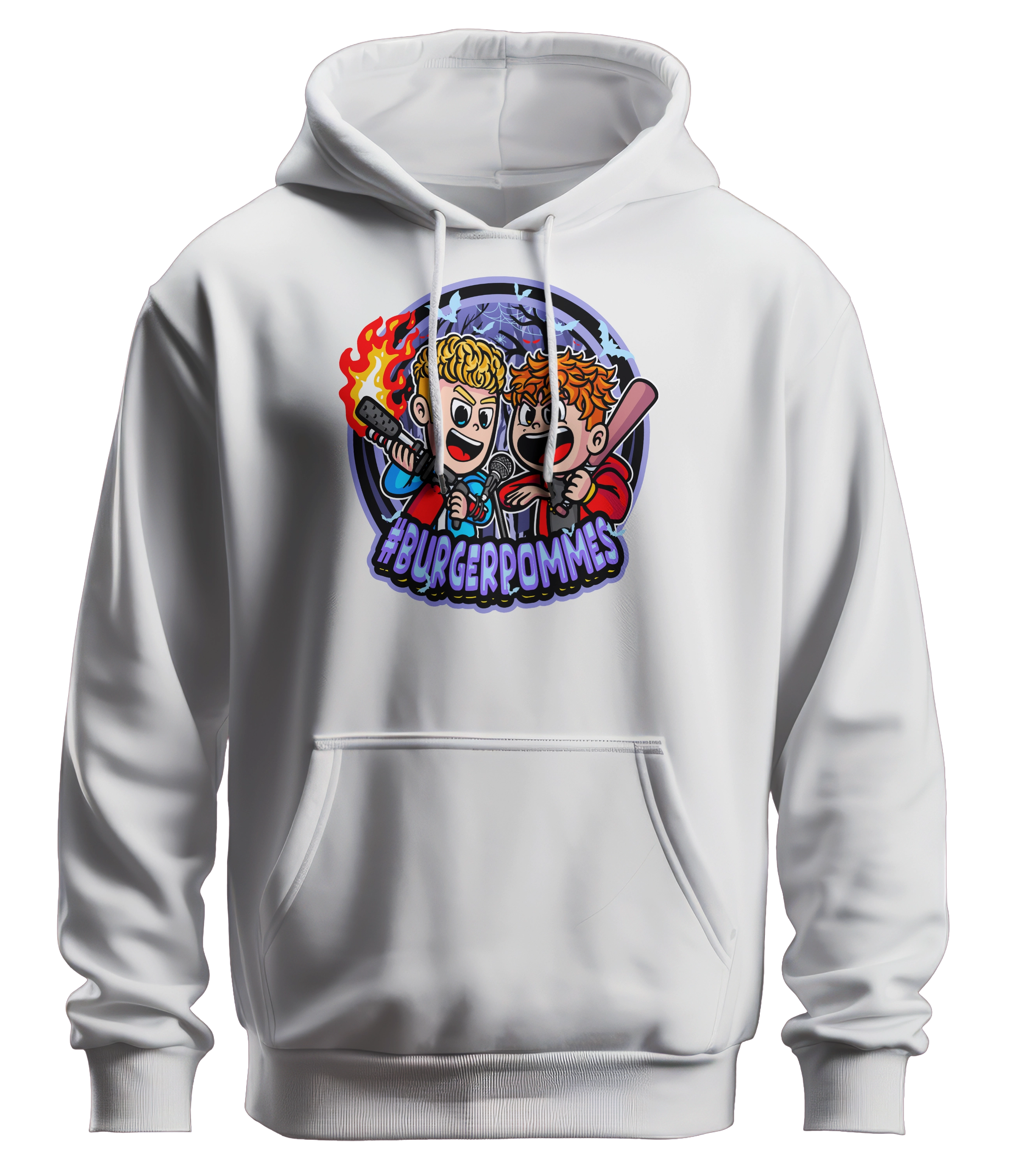 #BURGERPOMMES Disstrack Bundle - Hoodie + Disstrack CD + Schal + Autogrammkarte + Chance auf das goldene Ticket