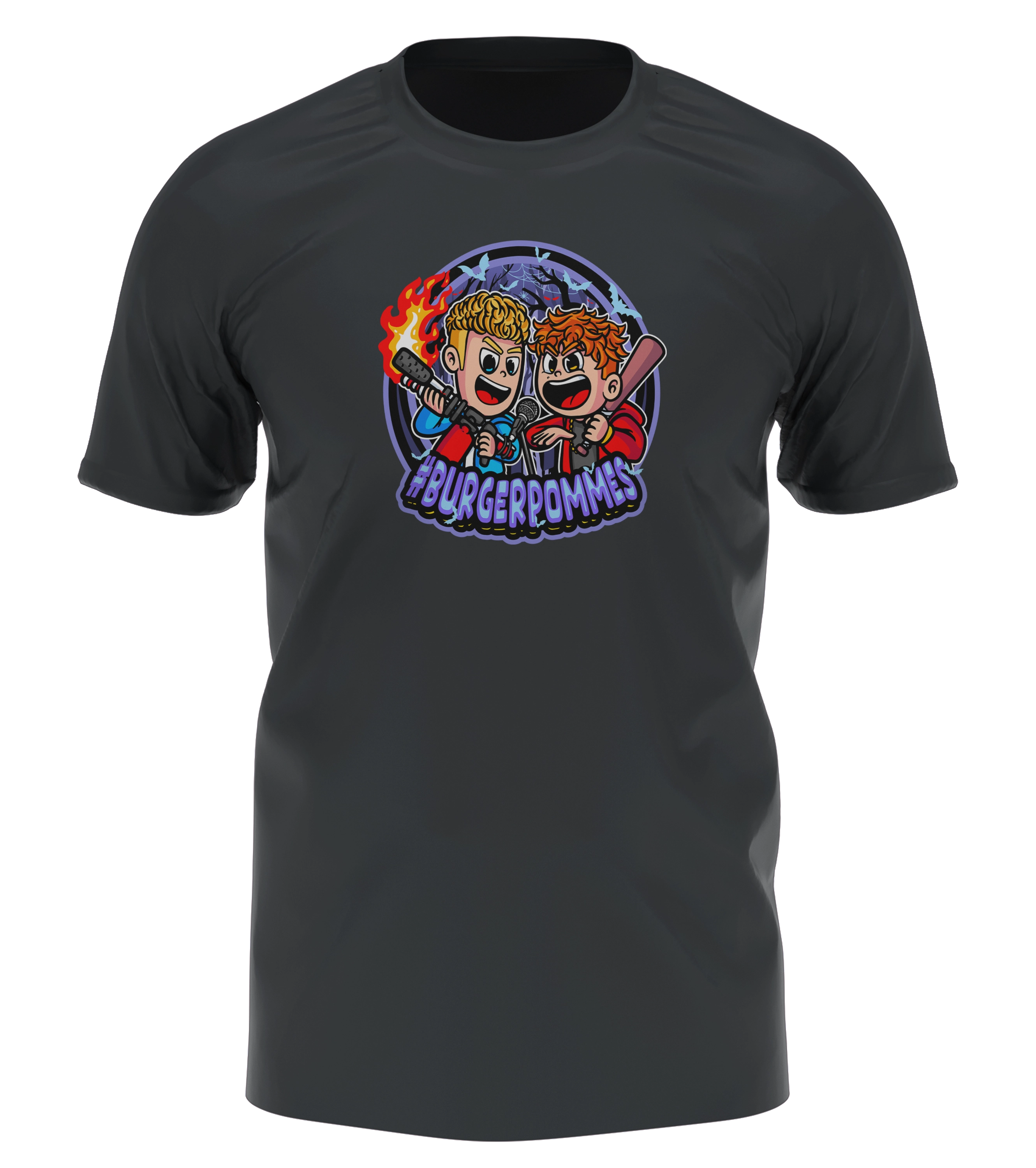 #BURGERPOMMES Disstrack Bundle - T-Shirt + Disstrack CD + Schal + Autogrammkarte + Chance auf das goldene Ticket