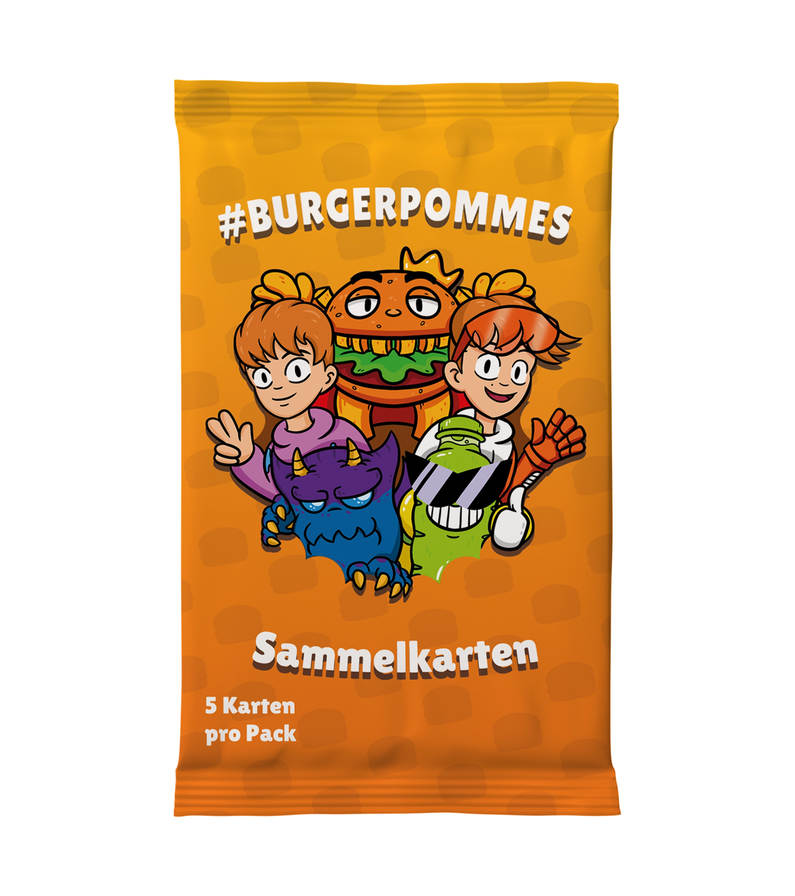 BLACK WEEK #BURGERPOMMES  Windbreaker Bundle - Gold Schlüsselanhänger + Booster Pack + goldene Autogrammkarte