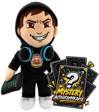 Mini Hacker Lukas - Plushi + Mystery Autogrammkarte