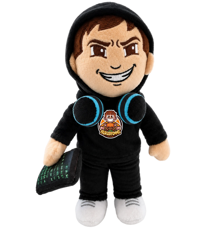 Mini Hacker Lukas - Plushi + Mystery Autogrammkarte