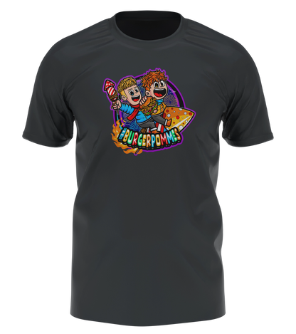 #BURGERPOMMES Silvester Bundle - T-Shirt + bestickte Mütze + Tischkalender + Autogrammkarte