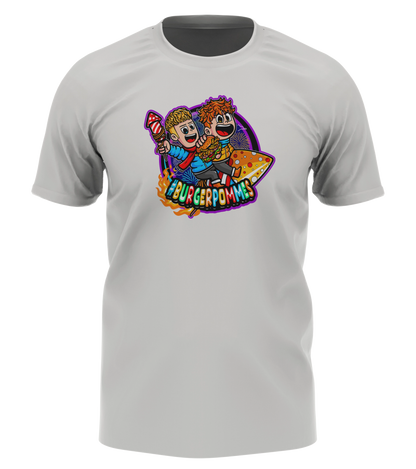 #BURGERPOMMES Silvester Bundle - T-Shirt + bestickte Mütze + Tischkalender + Autogrammkarte