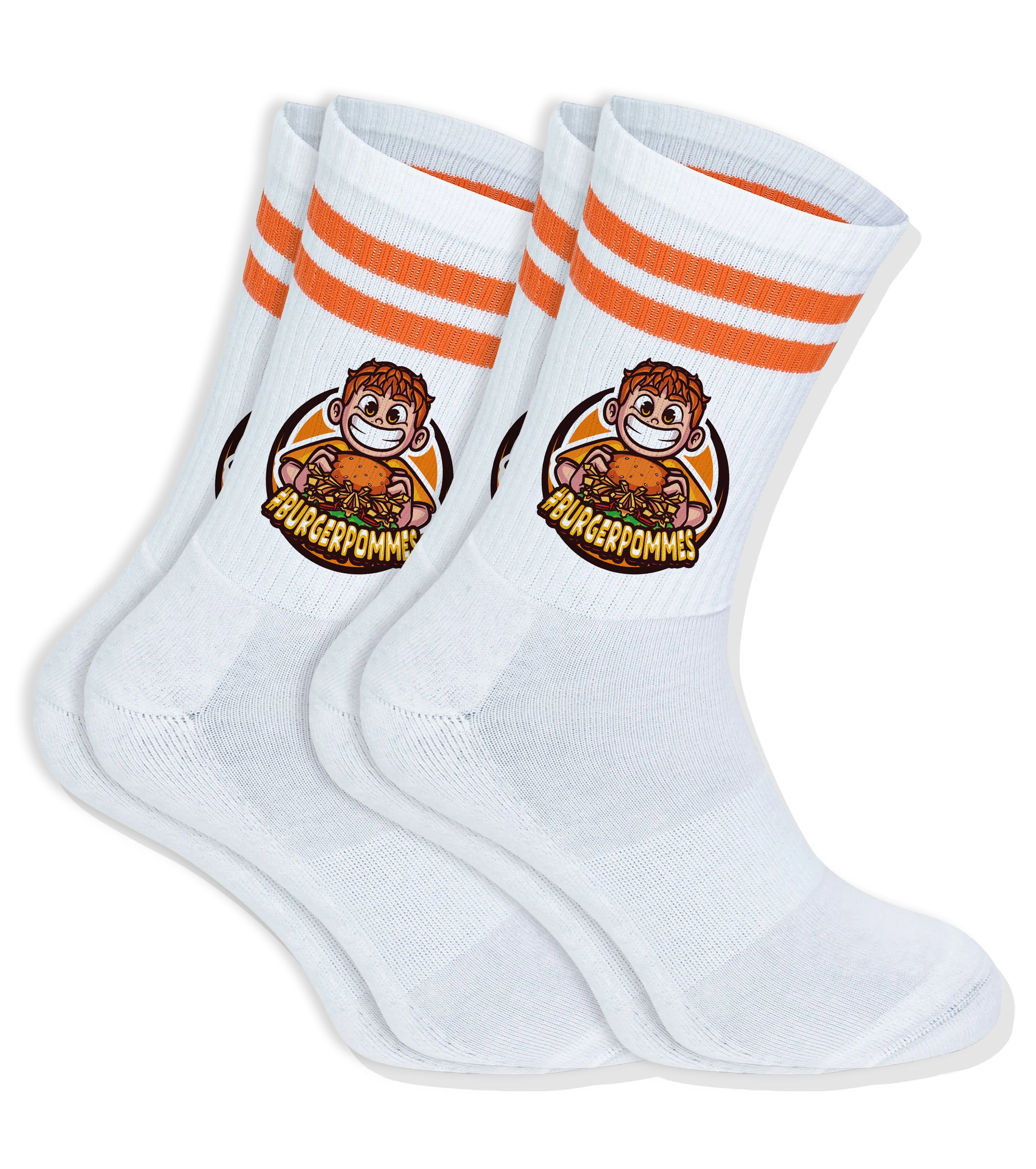 #BURGERPOMMES OG Socken – 2er-Pack (2 Paar)