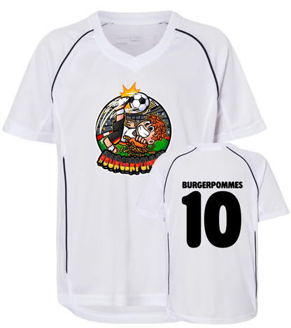 #BURGERPOMMES WM Bundle - Trikot + Fußball + Winkehand + Autogrammkarte