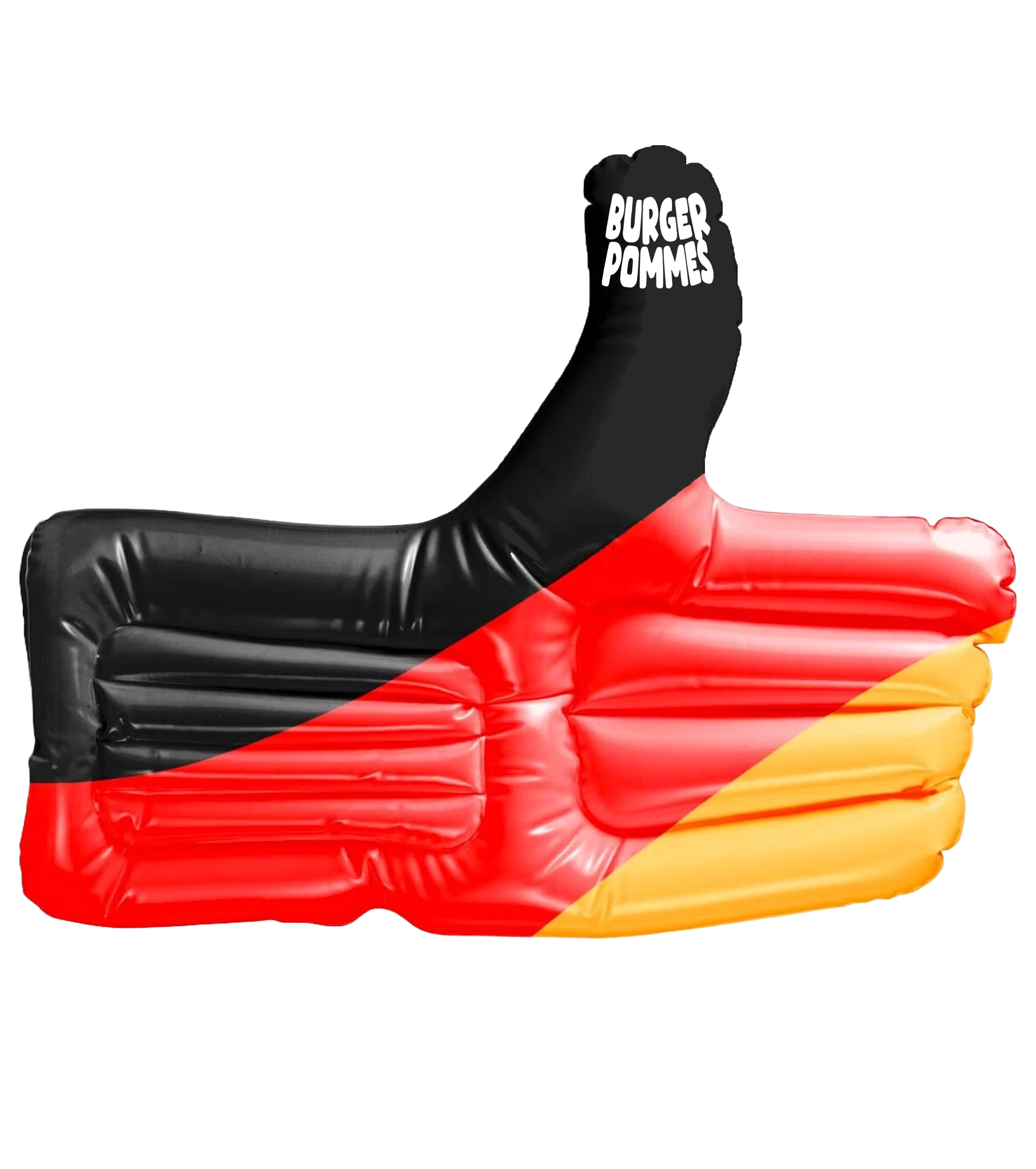 #BURGERPOMMES WM Bundle - Trikot + Fußball + Winkehand + Autogrammkarte