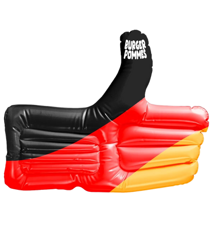 #BURGERPOMMES WM Bundle - Trikot + Fußball + Winkehand + Autogrammkarte